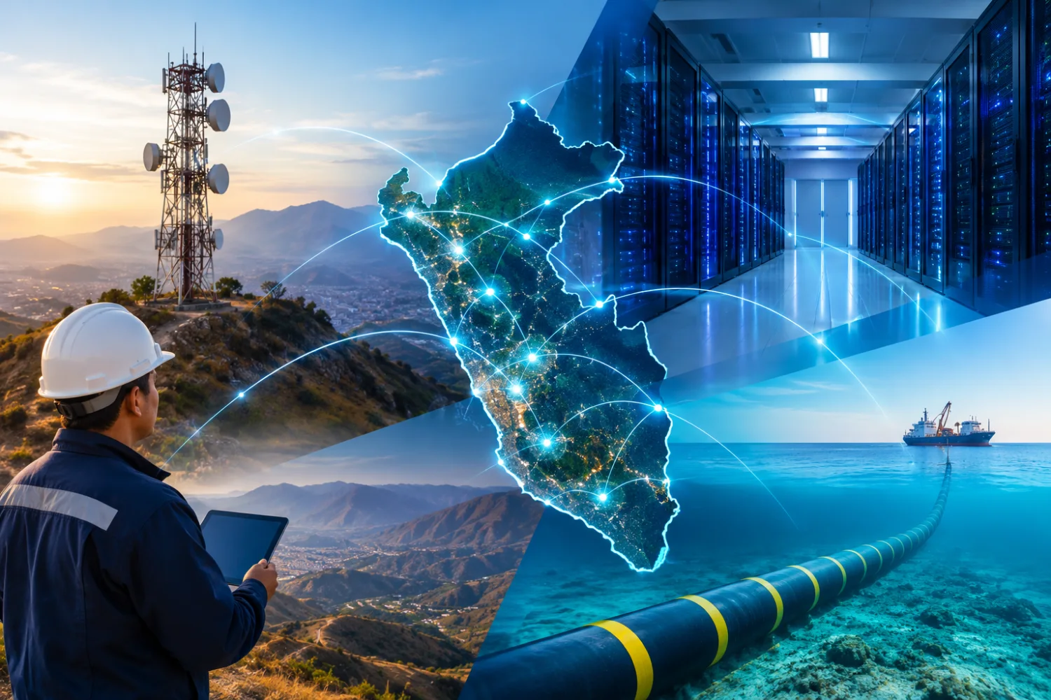 Redes neutras aceleran la expansión de fibra óptica en el Perú