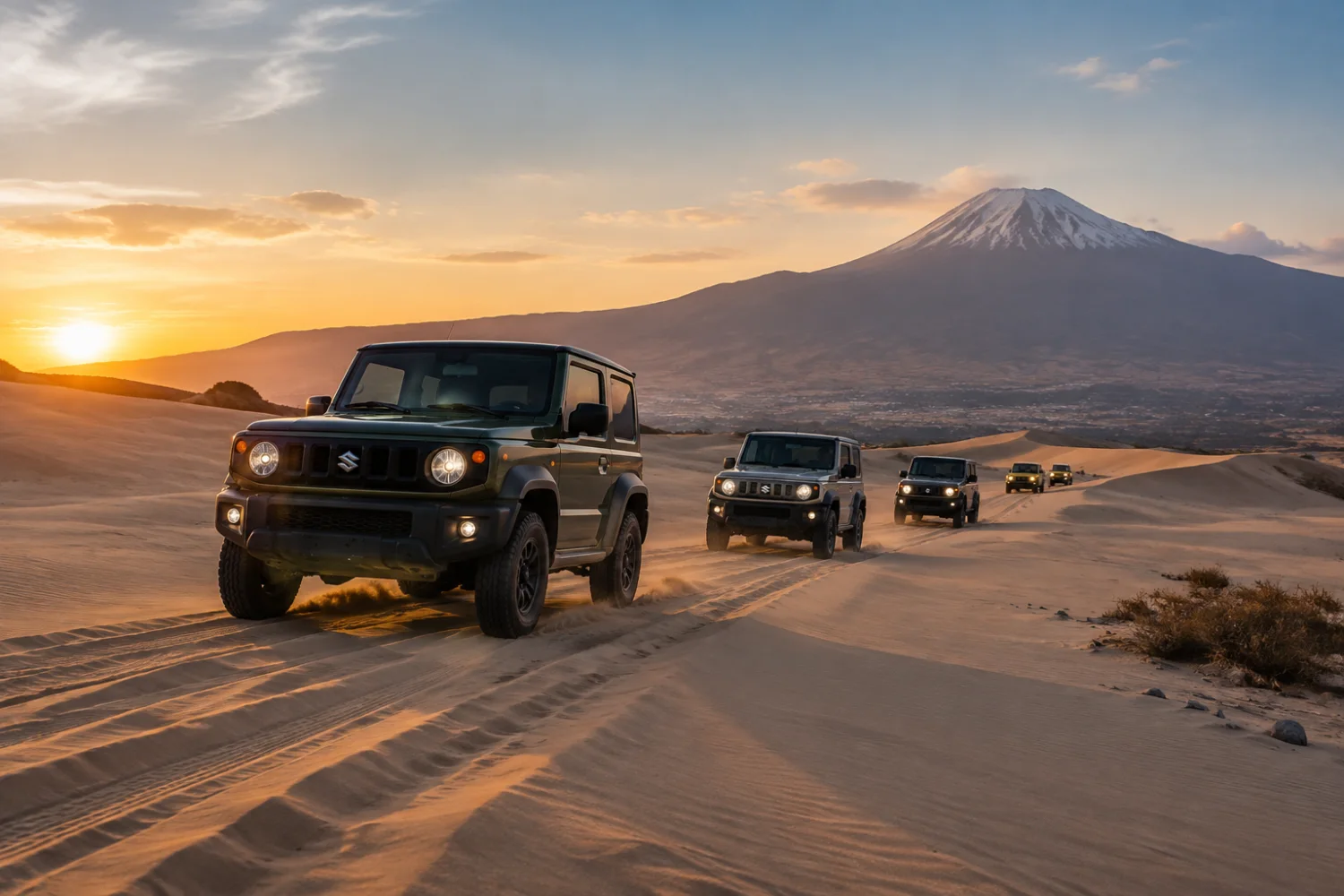 Suzuki Perú organiza Jimny Experience en Arequipa con dunas de Plata